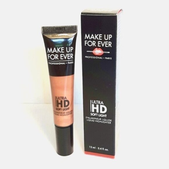 BNIB MAKE UP FOR EVER ULTRA HD LIQUID HIGHLIGHTER in Gold Copper - Picture 2 of 4